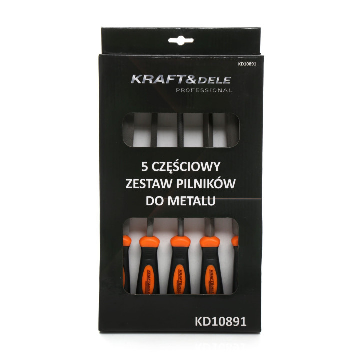 Zestaw pilników do metalu 200mm KD10891