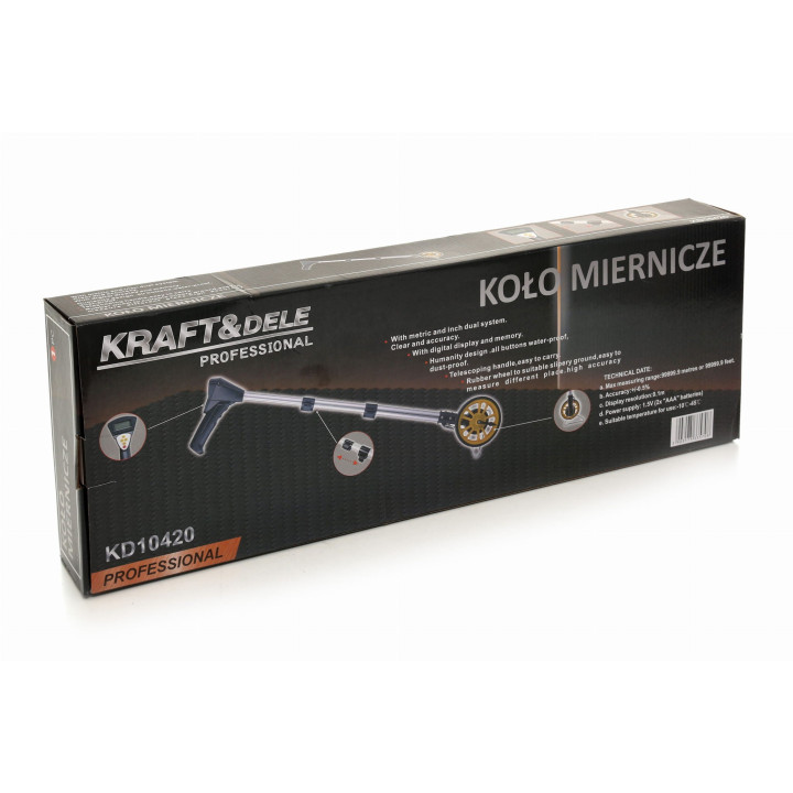 KOŁO MIERNICZE Z LICZNIKIEM LCD KD10420
