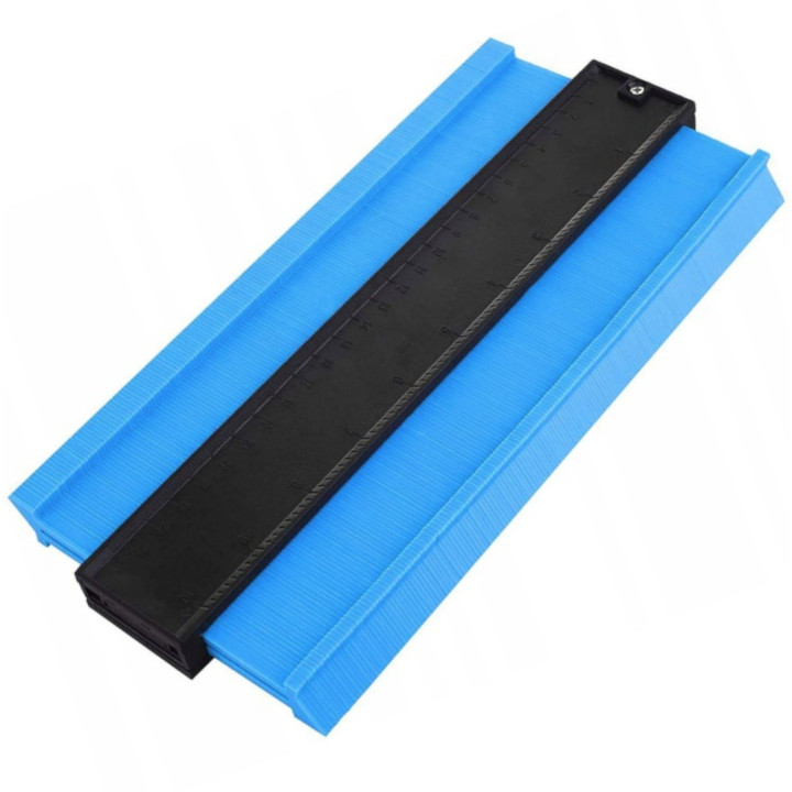 Wzornik szablon przymiar kształtów 125mm KD10387