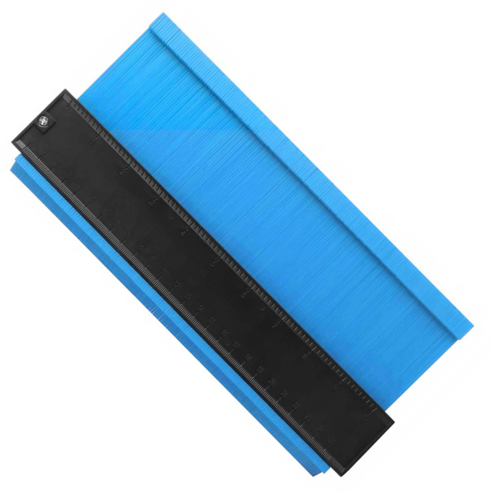 Wzornik szablon przymiar kształtów 125mm KD10387