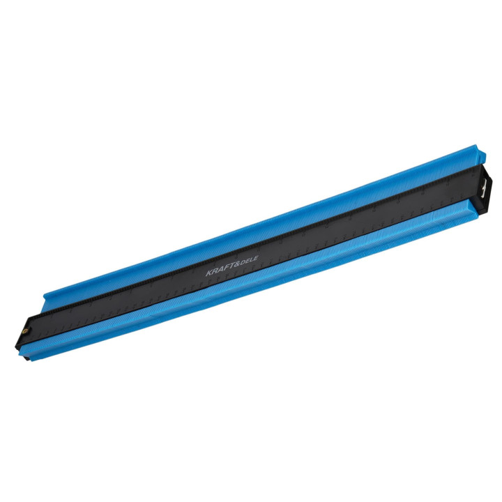 Wzornik szablon przymiar kształtów 520mm KD10389