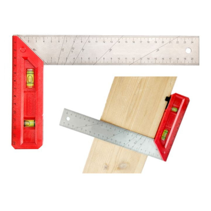 KĄTOWNIK Z POZIOMICĄ 250-603mm KD10726