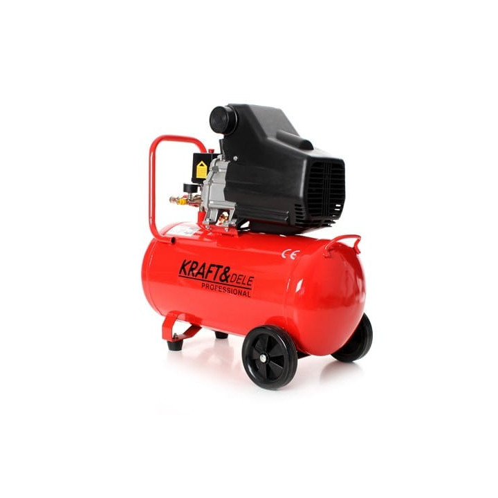 Kompresor olejowy 50L + Zestaw pneumatyczny KD401K