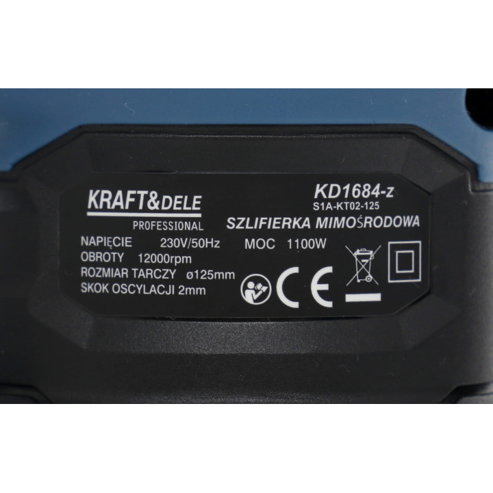SZLIFIERKA MIMOŚRODOWA 1100W KD1684-Z
