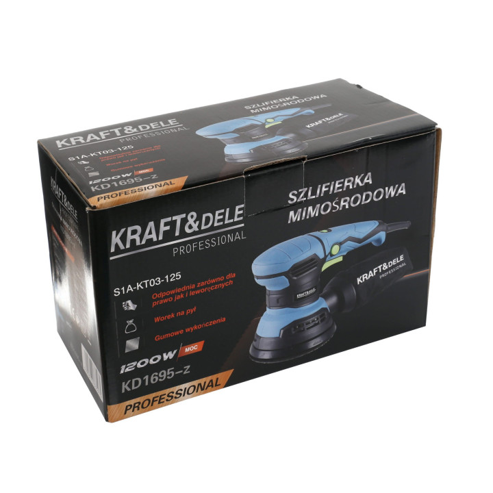SZLIFIERKA MIMOŚRODOWA 1200W Z REGULACJĄ KD1695-Z