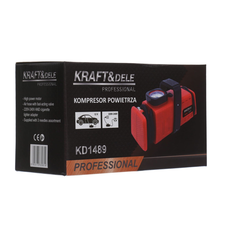 Kompresor samochodowy 12/230V KD1489