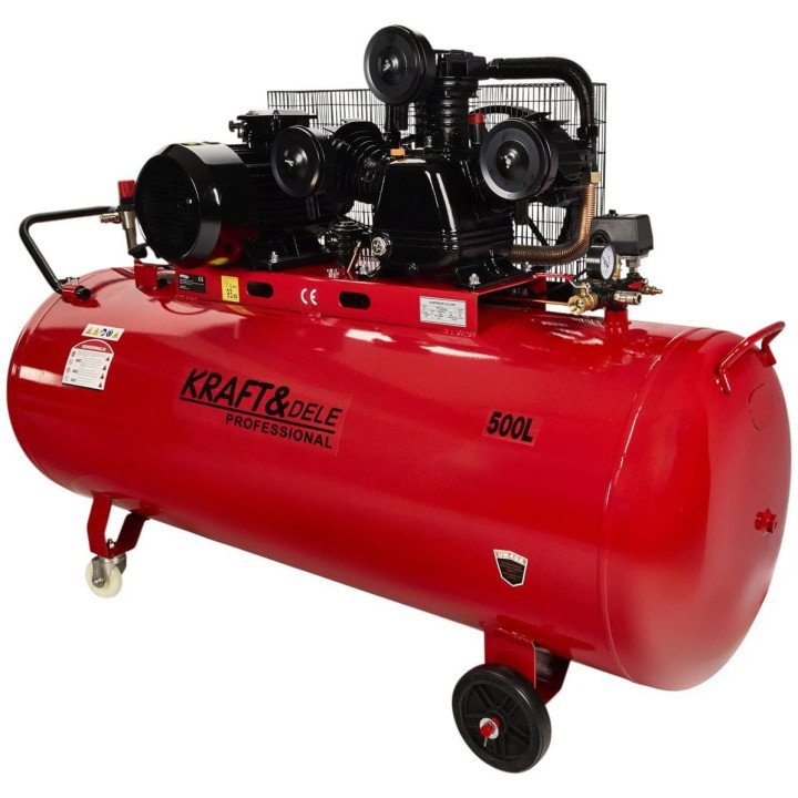 Kompresor Olejowy 500L / 3 tłoki / 400V KD1413