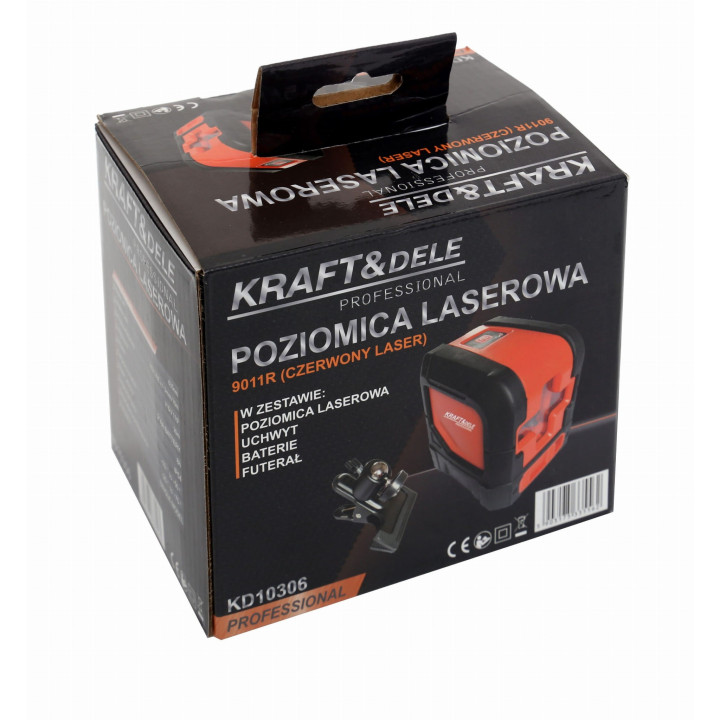 LASER KRZYŻOWY Z CZERWONĄ WIĄZKĄ KD10306