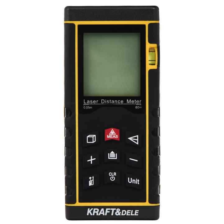 Laserowy miernik cyfrowy dalmierz 60m KD10406