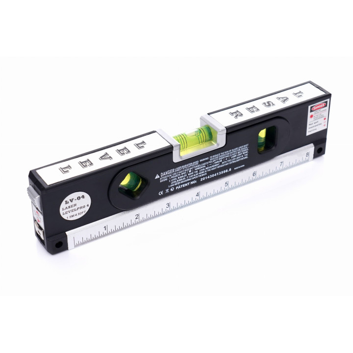 Poziomica laserowa z miarą 150cm KD10438
