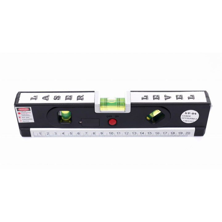Poziomica laserowa z miarą 150cm KD10438