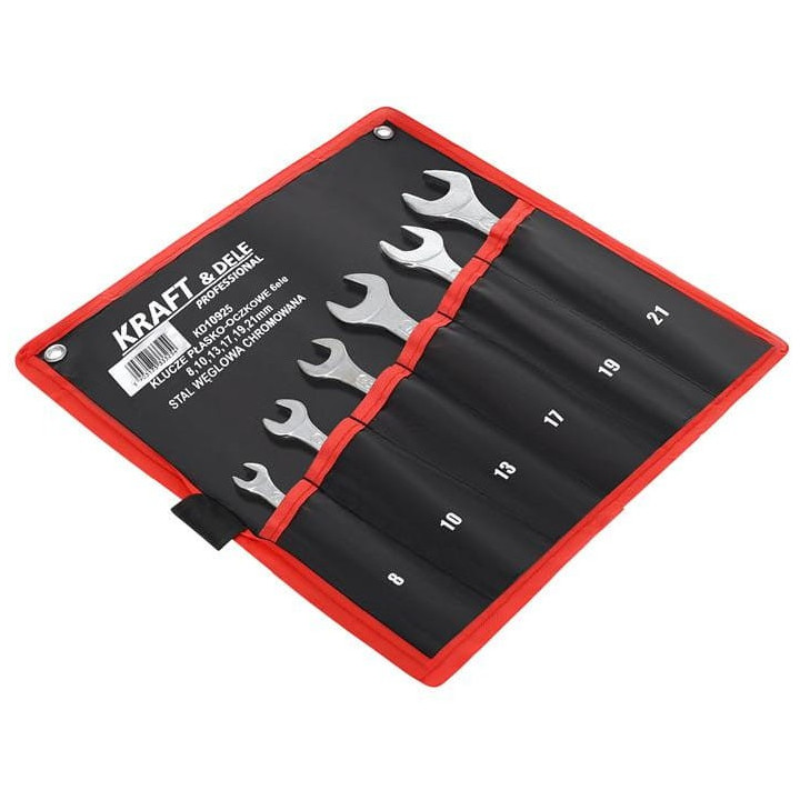 KLUCZE PŁASKO-OCZKOWE 6el. KD10925