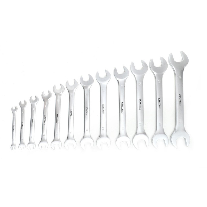 KLUCZE DWUSTRONNIE PŁASKIE 12el. KD10934