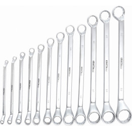 KLUCZE DWUSTRONNIE-OCZKOWE 12el. CRV 6-32mm KD10939