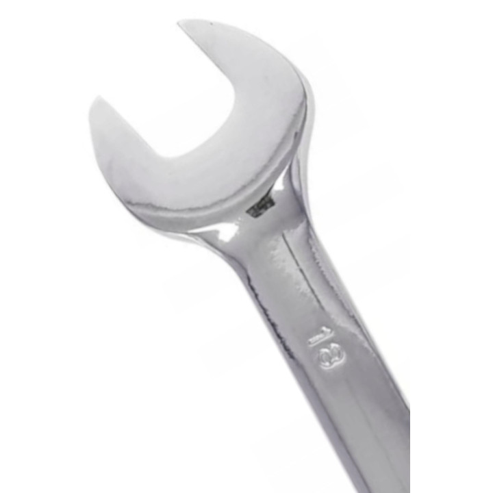 Klucze płasko oczkowe z grzechotką łamane 12el. 8-19mm KD10947