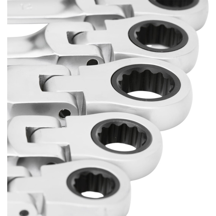 KLUCZE PŁASKO-OCZKOWE  8-19mm 12el.  KD11304