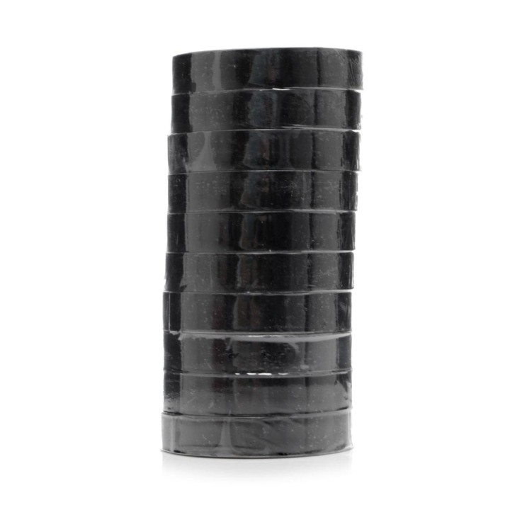 Taśma izolacyjna PVC 10szt. czarna KD10916
