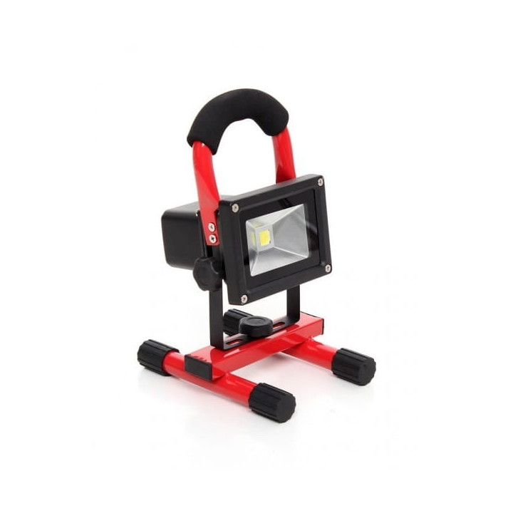 Halogen Led 10W zimna KD1226 Lampa budowlana