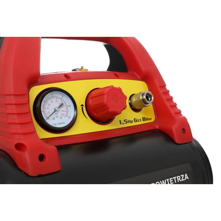 Kompresor 6l. bezolejowy KD1414