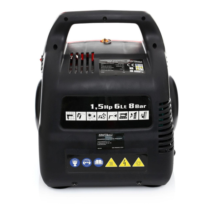 Kompresor 6l. bezolejowy KD1414