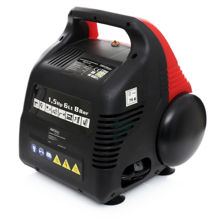 Kompresor 6l. bezolejowy KD1414