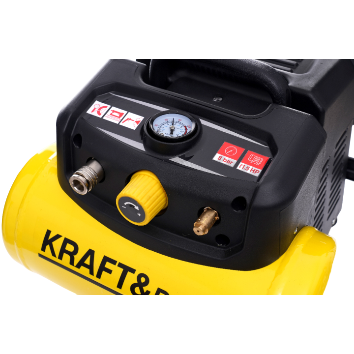 Kompresor bezolejowy 6L 8bar KD1415