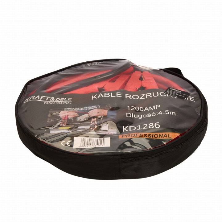 Kable rozruchowe 1200A 4,5m KD1286