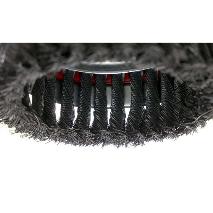 Szczotka czołowa pleciona + opaska KD10978