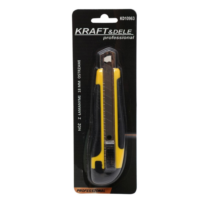 Nóż z łamanym ostrzem 18mm KD10963