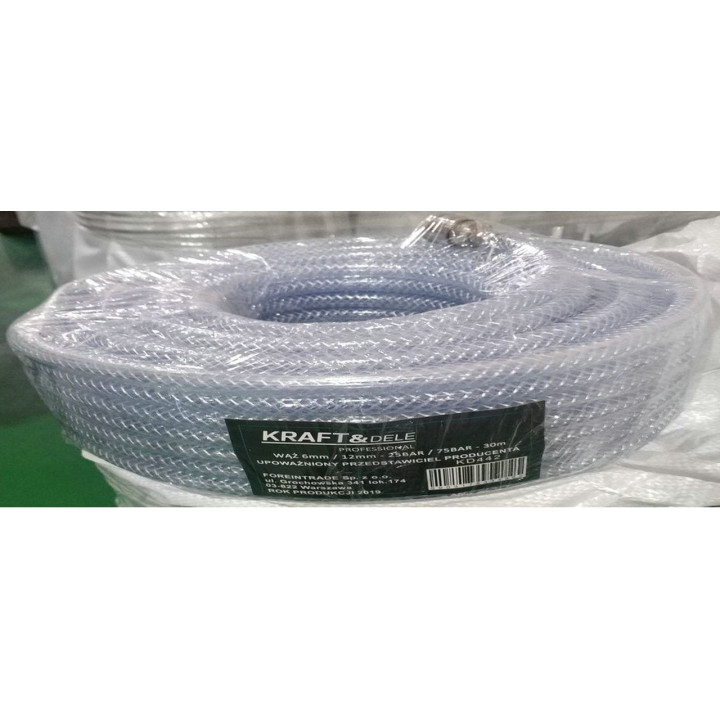 Wąż pneumatyczny zbrojony 12mm 30m KD442