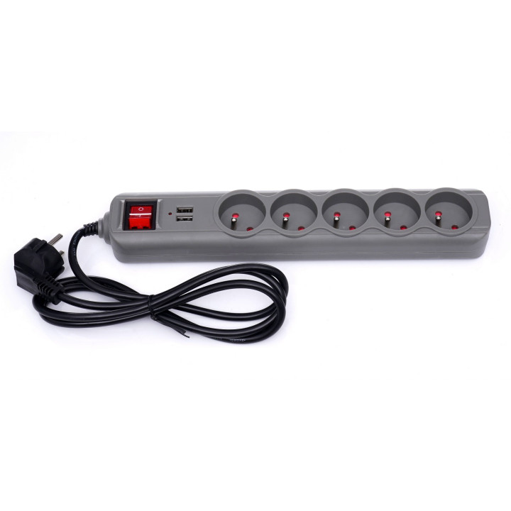 Przedłużacz z  gniazdami USB  3m KD4034