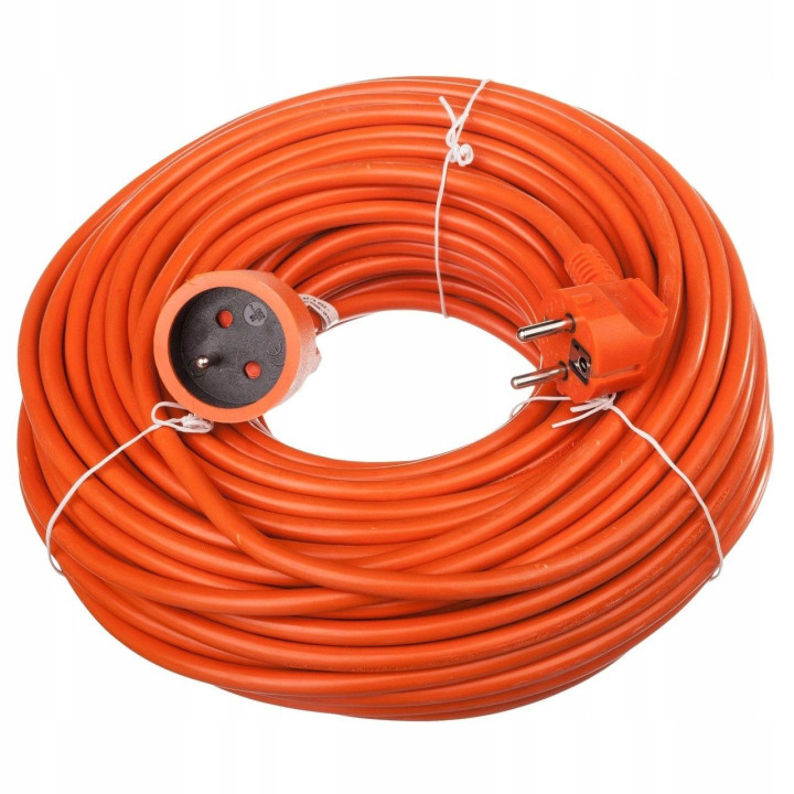 Przedłużacz ogrodowy 2x0.75mm 20m KD4020