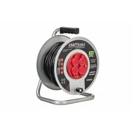 PRZEDŁUŻACZ OGRODOWY BĘBNOWY 3x2.5mm 30M KD4021