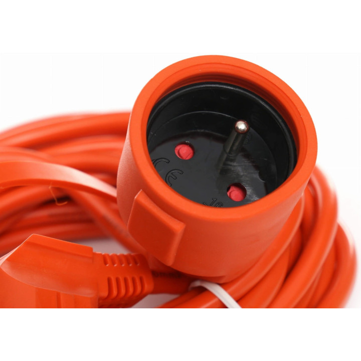 Przedłużacz ogrodowy z klapką 3x1,5mm 20m KD4024