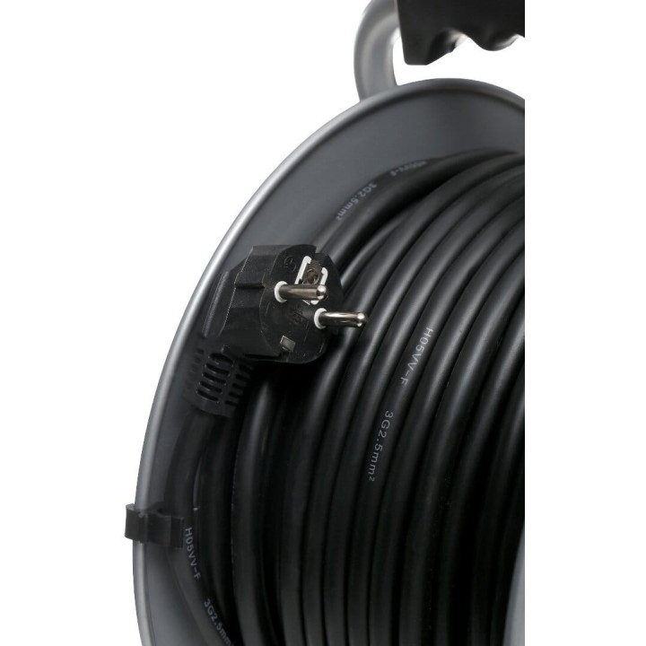 PRZEDŁUŻACZ OGRODOWY BĘBNOWY 50M 3x2,5mm KD4022
