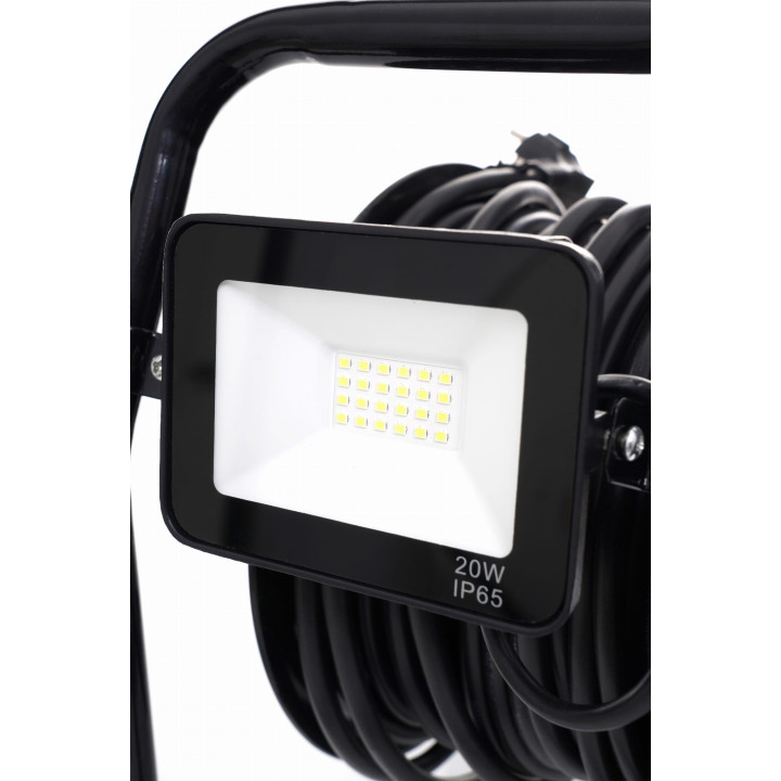 PRZEDŁUŻACZ BĘBNOWY 30M + LED KD4037
