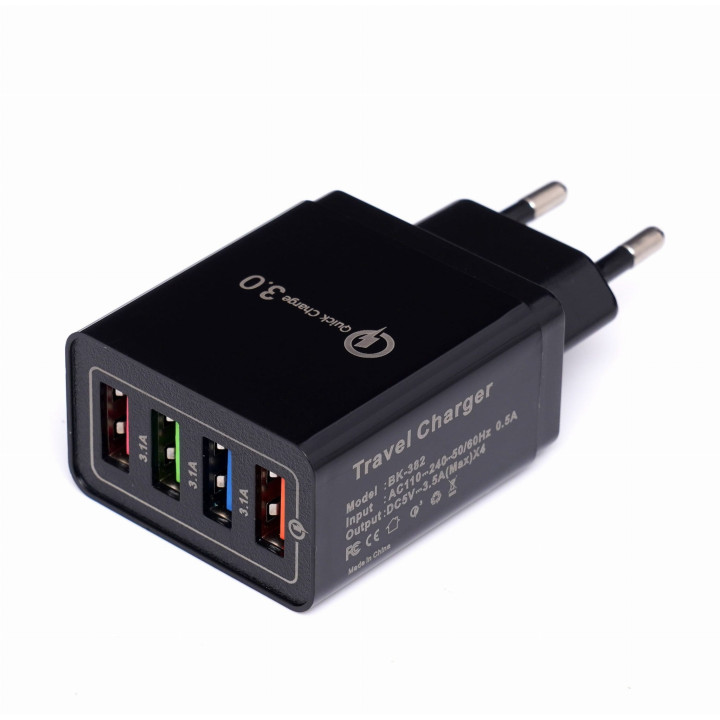 Ładowarka sieciowa QUICK CHARGE 3.0 KD1239