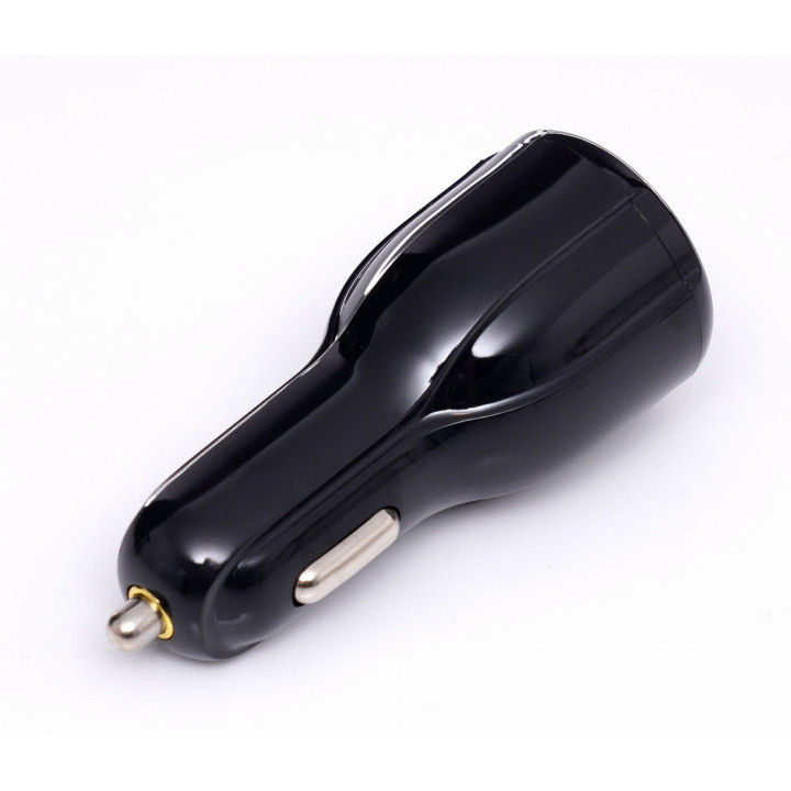 Ładowarka samochodowa  QUICK CHARGE 2 porty USB KD1235