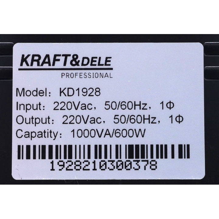Zasilacz awaryjny UPS 1000VA LCD KD1928
