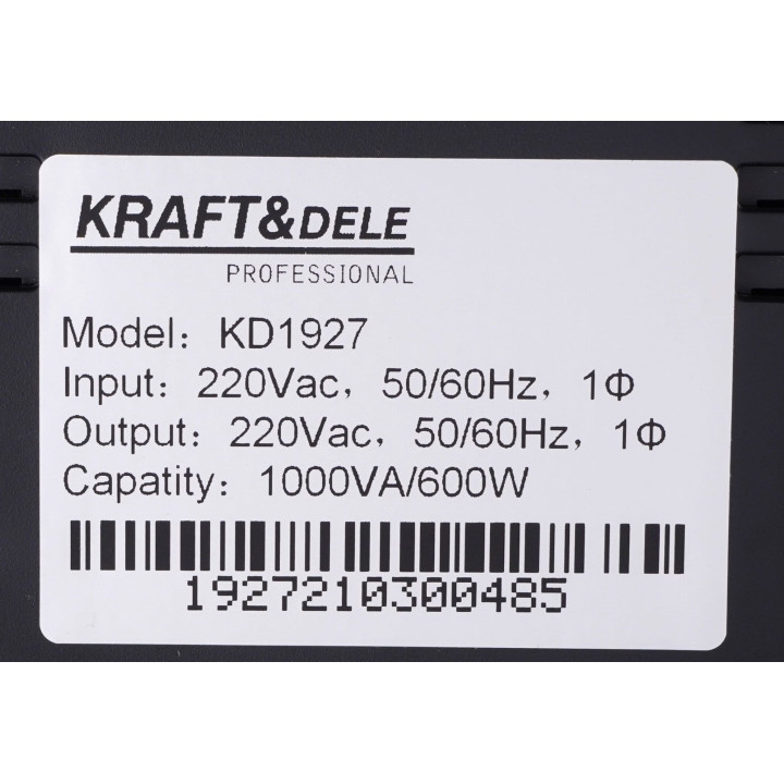 Zasilacz awaryjny UPS 1000VA LED KD1927
