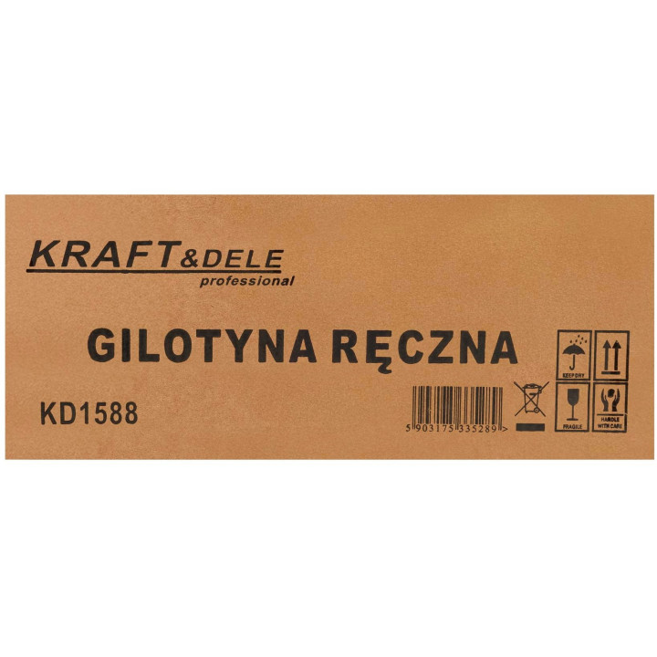 GILOTYNA RĘCZNA 5" DO BLACHY STALOWEJ PRĘTÓW NOŻYCE