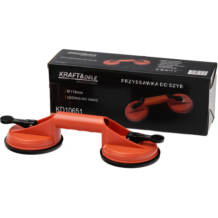 Przyssawka do szyb, paneli 100kg KD10651