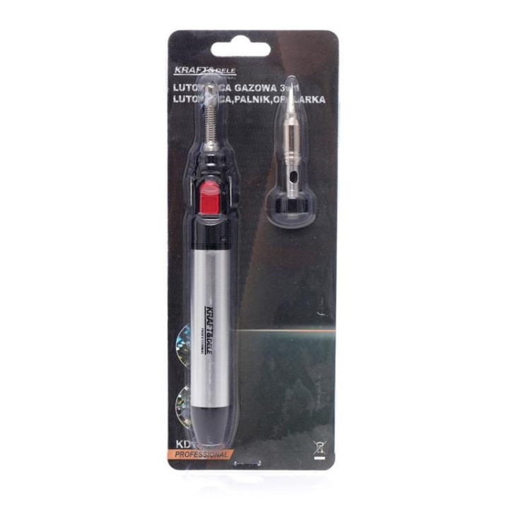 Lutownica gazowa 3w1 25-80W 15ml KD1499