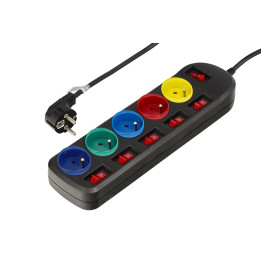 PRZEDŁUŻACZ 3M 5 GNIAZD KD4001-CZ
