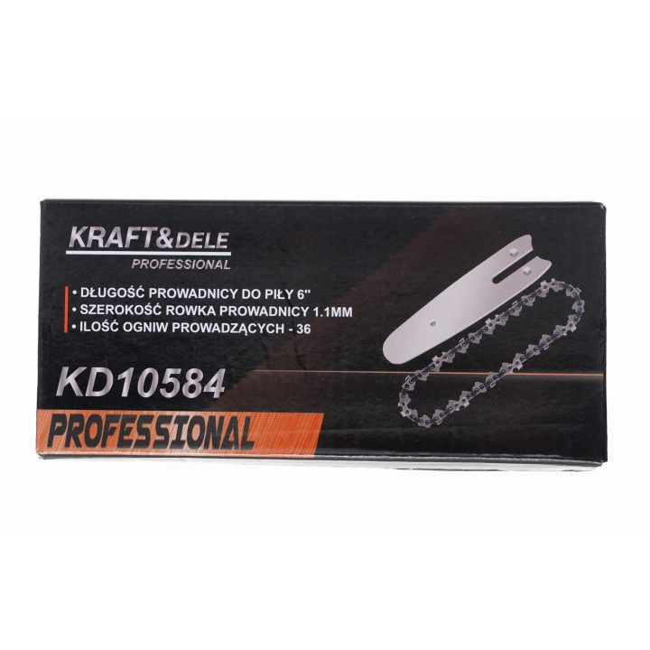 PROWADNICA I ŁAŃCUCH DO PIŁY 6" KD10584