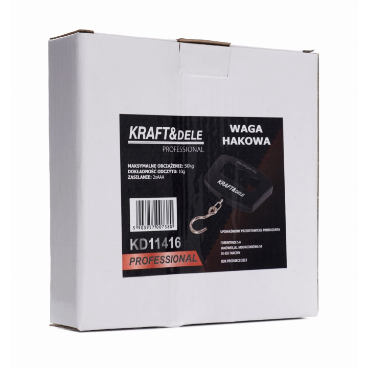 WAGA HAKOWA RĘCZNA MAX 50KG KD11416
