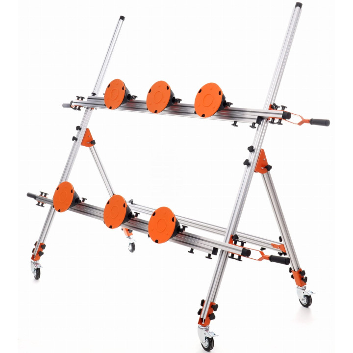 ZESTAW DO PRZENOSZENIA PŁYTEK /  SZYB DUŻEGO FORMATU 160 - 360 cm KD10735