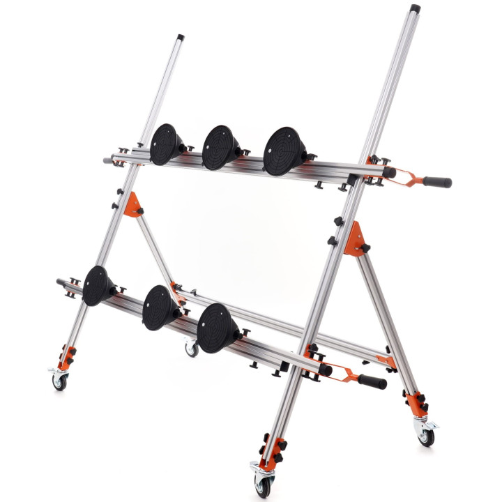 ZESTAW DO PRZENOSZENIA PŁYTEK /  SZYB DUŻEGO FORMATU 160 - 360 cm KD10735