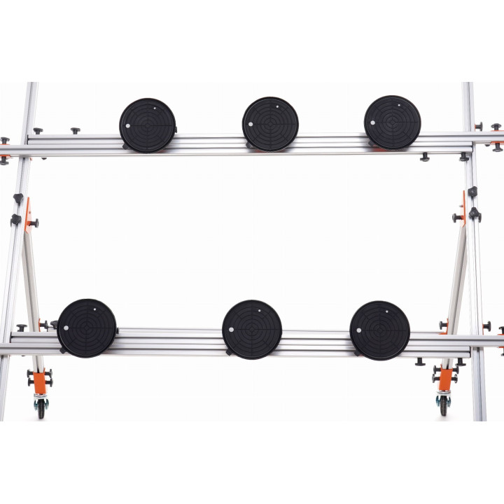 ZESTAW DO PRZENOSZENIA PŁYTEK /  SZYB DUŻEGO FORMATU 160 - 360 cm KD10735