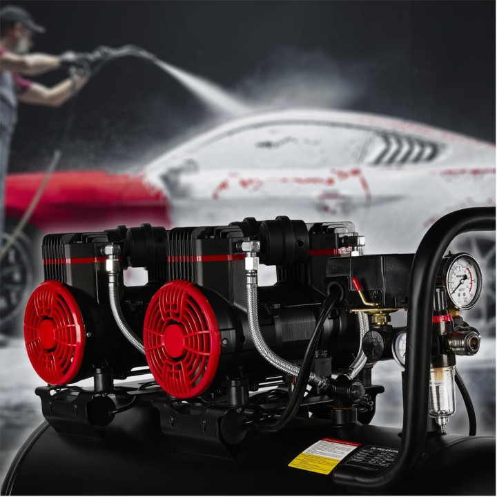 Kompresor bezolejowy 100L 3000W  KD1392